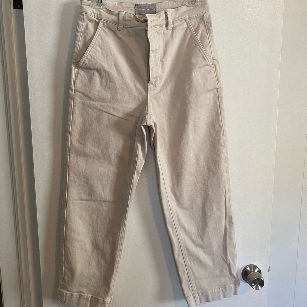 Everlane straight leg crop - size 8